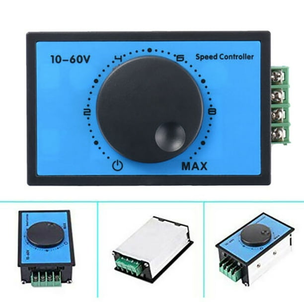DC10-60V Soft Start Speed Controller Panel Switch control PWM For DC Brush Motor 